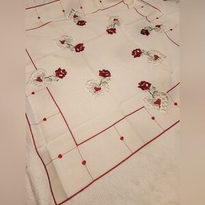 Valentine Square Table Linen/Topper